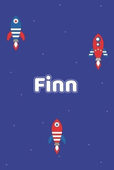 Paperback Finn: Vornamen Notizbuch f?r Jungen und M?nner - Notizbuch, Notizheft oder Schreibheft f?r Schule, Uni, Beruf, Job oder Eins [German] Book