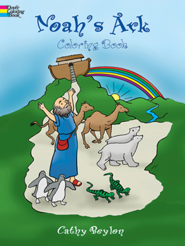 Paperback Noah's Ark Coloring Book