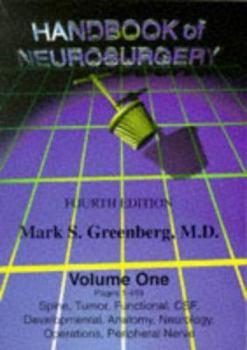 Paperback Handbook of Neurosurgery Book