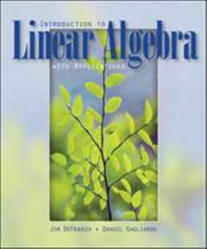 Hardcover Introduction to Linear Algebra with Applications Book