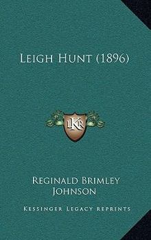 Paperback Leigh Hunt (1896) Book