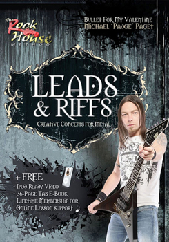 DVD Michael Paget of Bullet for My Valentine - Leads & Riffs: Creative Concepts for Metal Book