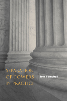 Hardcover Separation of Powers in Practice Book