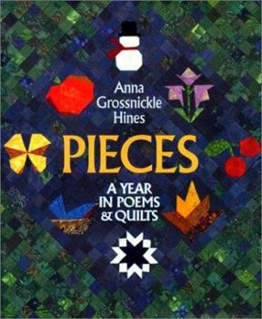 Hardcover Pieces: A Year in Poems & Quilts Book