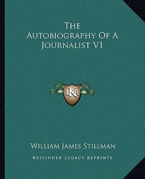 Paperback The Autobiography Of A Journalist V1 Book
