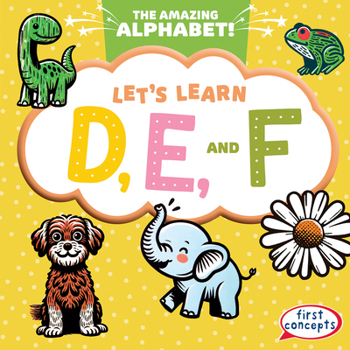 Paperback Let's Learn D, E, and F Book