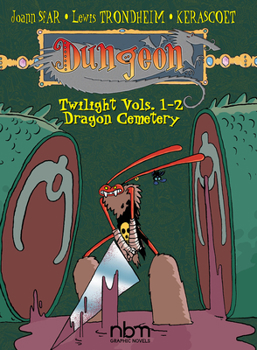 Paperback Dungeon: Twilight Vols. 1-2: Cemetery of the Dragon Book