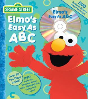 Board book Sesame Street Elmo's Easy as ABC Book and DVD Book