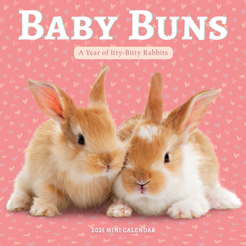 Calendar Baby Buns Mini Wall Calendar 2021: A Year of Itty-Bitty Rabbits Book