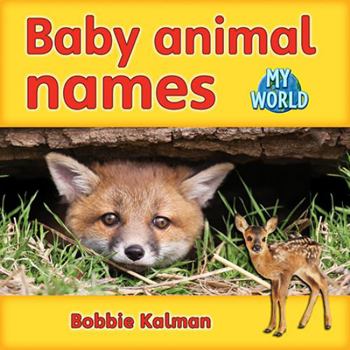 Paperback Baby Animal Names Book