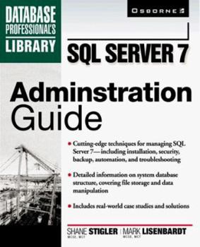 Paperback SQL Server 7 Administration Book