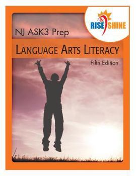 Paperback Rise & Shine NJ ASK3 Prep Language Arts Literacy Book