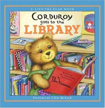 Hardcover Corduroy Goes to the Library Book