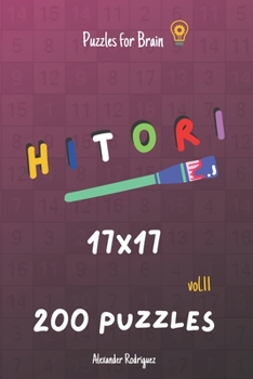 Puzzles for Brain - Hitori 200 Puzzles 17x17 vol. 11