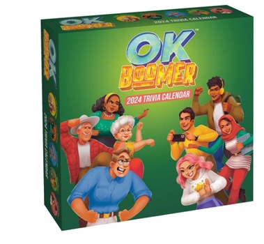 Calendar Ok, Boomer 2024 Day-To-Day Calendar: 2024 Trivia Calendar Book