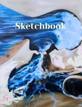Paperback Sketchbook: Colorful cover for your best creations, Notebook for your sketches, drawings and creative writing Book