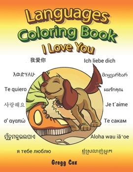 Paperback Languages Coloring Book: I Love You Book