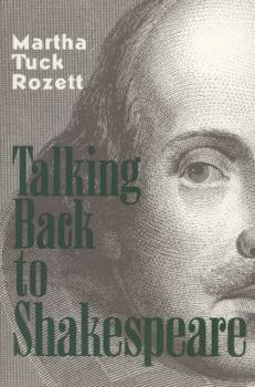 Paperback Talking Back to Shakespeare Book