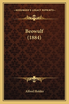 Paperback Beowulf (1884) [German] Book