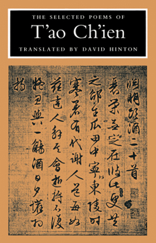 Paperback The Selected Poems of t'Ao Ch'ien Book