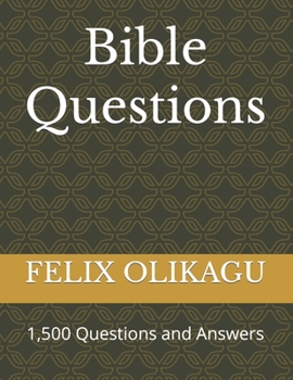 Paperback Bible Questions: 1,500 Questions and Answers Book