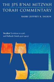 Paperback Va-Yikra' (Leviticus 1:1-5:26) and Haftarah (Isaiah 43:21-44:23): The JPS B'Nai Mitzvah Torah Commentary Book