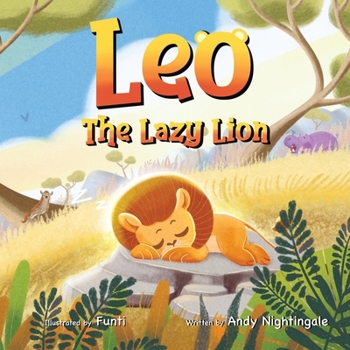 Paperback Leo The Lazy Lion [Large Print] Book
