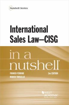 Paperback International Sales Law - CISG - in a Nutshell (Nutshells) Book