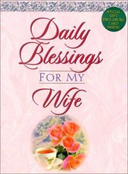Hardcover Daily Blessings for My Wife Book