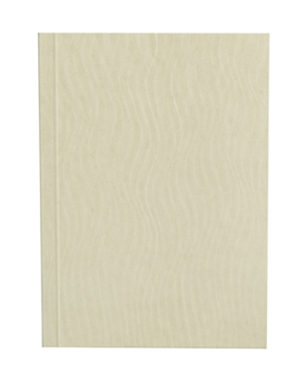 Misc. Paper Oh Yuko-Ori Pearl White A7 Unlined Book