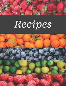 Paperback Recipes: Recipe Book to Write In, Collect Your Favorite Recipes in Your Own Cookbook, 120 - Recipe Journal and Organizer, 8.5" Book