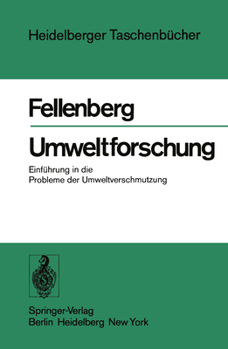 Paperback Umweltforschung: Einführung in Die Probleme Der Umweltverschmutzung [German] Book