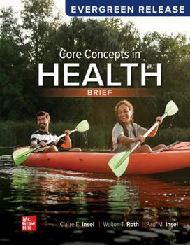 Hardcover Core Concepts in Health, Brief, Bound Edition: 2027 Release Book