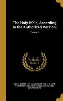 Hardcover The Holy Bible, According to the Authorized Version;; Volume 1 Book