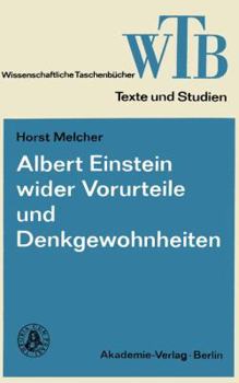 Paperback Albert Einstein Wider Vorurteile Und Denkgewohnheiten [German] Book