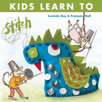 Paperback Kids Learn to Stitch Book