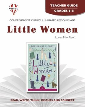 Paperback Little Women - Teacher Guide by Novel Units Book