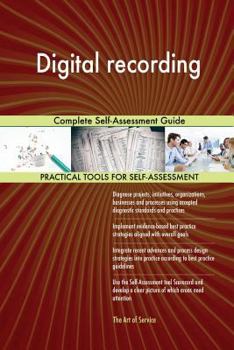 Paperback Digital recording Complete Self-Assessment Guide Book