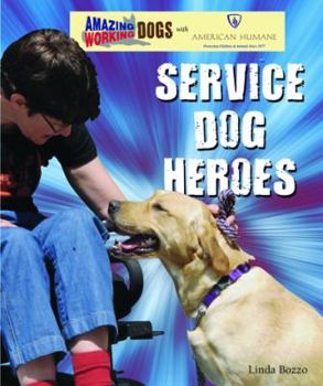 Library Binding Service Dog Heroes Book