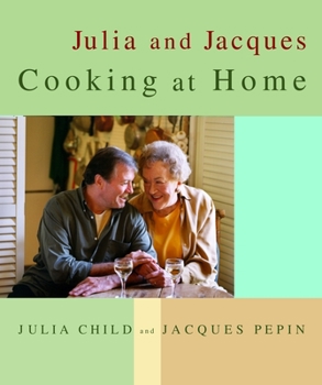 Hardcover Julia and Jacques Cooking at Home Book