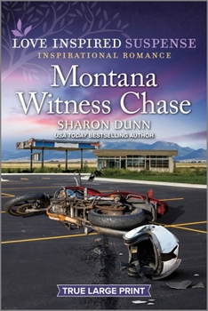 Paperback Montana Witness Chase [Large Print] Book