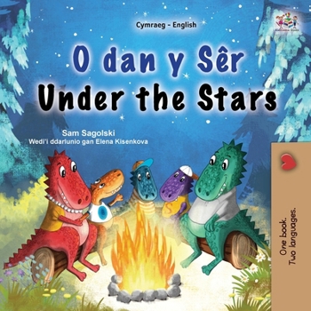 Paperback Under the Stars (Welsh English Bilingual Kids Book) [Welsh] [Large Print] Book