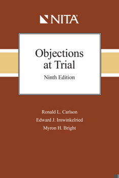 Spiral-bound Objections at Trial Book