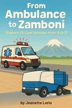 Paperback From Ambulance to Zamboni: Explore 26 Cool Vehicles from A to Z! Book