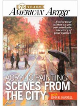 DVD Acrylic Painting - Scenes from the City Book