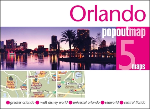 Loose Leaf Orlando Popout Map Book