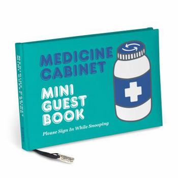 Hardcover Knock Knock Medicine Cabinet Mini Guest Book