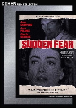DVD Sudden Fear Book