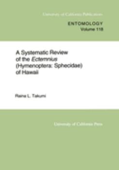 Paperback A Systematic Review of the Ectemnius (Hymenoptera: Sphecidae) of Hawaii Volume 118 Book