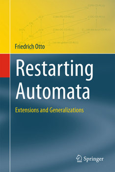 Hardcover Restarting Automata: Extensions and Generalizations Book